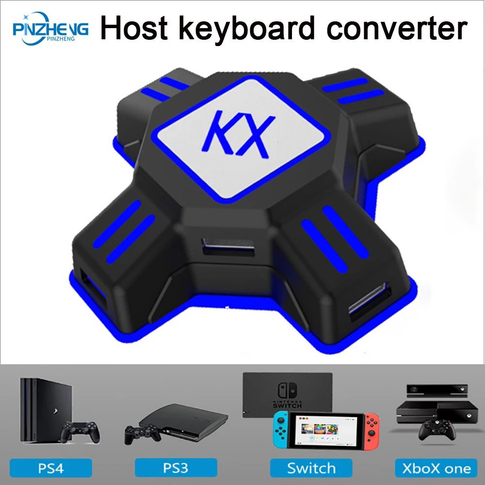 PinZheng Mobile Gamepad Controller Gaming Keyboard Converter Portable Video Game Keyboard Mouse Adapter For Switch/Xbox/PS4/PS3
PinZheng Mobile Gamepad Controller Gaming Keyboard Converter Portable Video Game Keyboard Mouse Adapter For Switch/Xbox/PS4/PS3