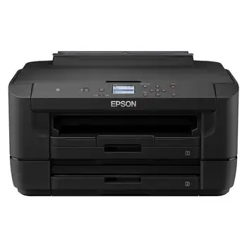 Impresora epson wifi workforce wf-7210dtw - a3+ - 32/20 ppm borrador - duplex - 2 bandejas papel - pantalla lcd 5.6cm - cart.
Impresora epson wifi workforce wf-7210dtw - a3+ - 32/20 ppm borrador - duplex - 2 bandejas papel - pantalla lcd 5.6cm - cart.