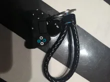 LLavero de mango de videojuego creativo para hombre y mujer, modelo de Joystick de simulación, llavero con anilla colgante, soporte de pareja llave, regalo