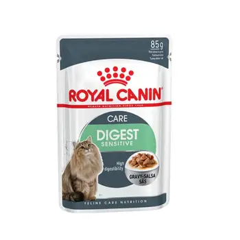 

Royal Canin Digest Sensitive (Salsa) Alimento para Gatos Adultos con Sensibilidad Digestiva 12 X 85 Gr