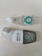 Rodillo adhesivo de doble cara reemplazable, cinta de puntos, papelería de oficina, barra dispensadora de pegamento con núcleo de recarga, Color aleatorio