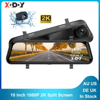 XGODY 10 Inch Car DVR Camera Dual Lens Full HD 1080p Dash Cam 2K Video Recorder Dashcam with Rearview Mirror Registratory
XGODY 10 Inch Car DVR Camera Dual Lens Full HD 1080p Dash Cam 2K Video Recorder Dashcam with Rearview Mirror Registratory
