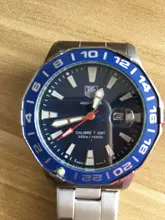 WAZ2114.BA0875-Reloj de pulsera para hombre, de cuarzo, de lujo, tonneau, Tourbillon automático, para negocios, Aquaracer