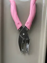 Perforador de agujeros para manualidades, cortador de papel de hoja suelta, perforador de un solo agujero, papelería de encuadernación para escuela y oficina