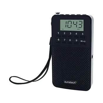 Transistor Radio Sunstech RPDS81BK AM/FM PLL 20 mW Black 
Transistor Radio Sunstech RPDS81BK AM/FM PLL 20 mW Black