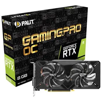 GeForce RTX 2070 8 GB GDDR6 PCI-E 2 x DisplayPort / 1 x HDMI / 1 x USB type C
GeForce RTX 2070 8 GB GDDR6 PCI-E 2 x DisplayPort / 1 x HDMI / 1 x USB type C