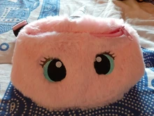 Riñonera de unicornio para mujer, Cangurera de felpa con dibujos animados, bolso de pecho para teléfono de viaje a la moda, 2021