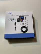 Cámara endoscópica AN100, boroscopio de inspección de 3,9mm, 8mm, 3 en 1, Micro USB, tipo-c, impermeable IP67, cable rígido para Android y PC
