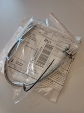 Bridas de METAL de acero inoxidable para cables, envoltura de escape con cremallera, tubos de inducción, 10 Uds.
