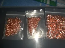 Conectores de anillos partidos de acero inoxidable abierto, accesorios de fabricación de joyería, oro y plata, 4, 5, 6 y 8mm, 200 Uds.