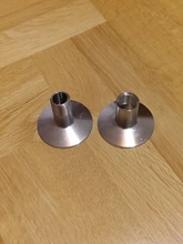 Connector Pipe-Fitting Tri-Clamp Stainless Sanitary BSPT Homebrew SUS304 2-3-1/2-3/4-1-Female-X-0.5-