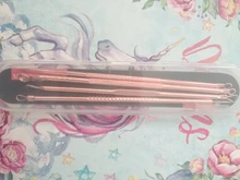 Agujas para quitar espinillas, Juego de Extractor de acné, cuchara de Metal, manchas negras, poros, cuidado Facial, 3/4/9 Uds.