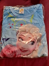 Conjunto de pijama para niño y niña, ropa de dormir de dibujos animados de otoño, de princesa Frozen, Anna, Elsa, Olaf, para estar en casa