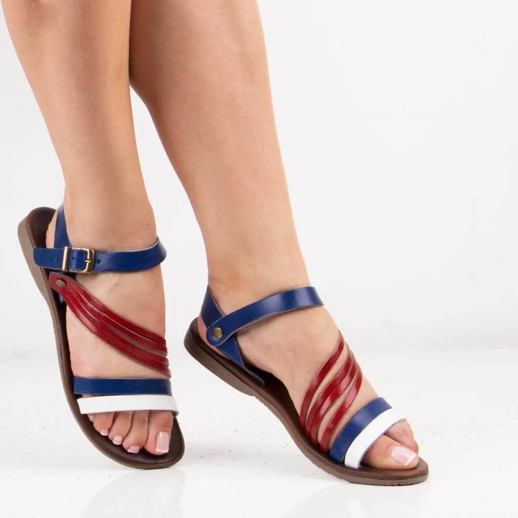 Sail Lakers-Brown, Tan Leather Women Sandals Sail Lakers-Brown, Tan Leather Women Sandals