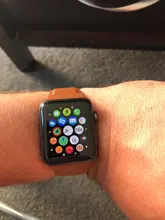 Correa de cuero para Apple watch, correa de 44mm, 40mm, 38mm, 42mm, 1:1, Original, con lazo magnético, iWatch seires 5 4 SE 6