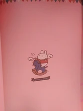 Cuaderno de dibujos animados Kawaii, libreta con bonito Conejo, Agenda, Bloc de notas para estudiantes, escolar, regalo, cubiertas de papelería de PU