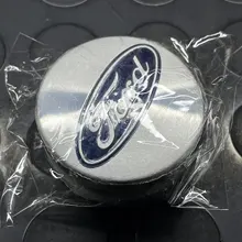 4 Uds 54mm para tapacubos centrales de coche llanta, cubo cubre emblema insignia para ford Fiesta se fusión Mondeo de La etiqueta engomada