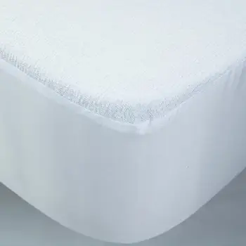 Healthcare mattress PROTECTOR waterproof with PVC foil, with Terry, 80% cotton 20% polyester, white COLOR 
Healthcare mattress PROTECTOR waterproof with PVC foil, with Terry, 80% cotton 20% polyester, white COLOR