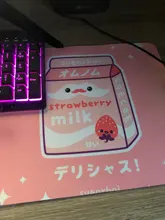 Game-Mousepad Desktop-Pad Gaming-Pad Milk Top-Selling Strawberry Japanese Wholesale Kawaii