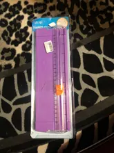 A4/A5 de recortadoras de fotos morir máquina de corte de golpe con Pull-out gobernante nuevo caliente para etiquetas para foto de papel de herramienta de corte de 3 colores