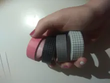 Cinta adhesiva de rejilla en blanco y negro de 10M Papel japonés Planificador de bricolaje Cintas adhesivas Pegatinas Cintas de papelería decorativas