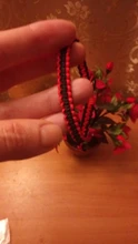 Pulseras trenzadas de cuerda de la suerte, pulsera de nudo hecho a mano budista tibetano, tamaño de cuerda de Buda rojo, joyería ajustable para mujeres y hombres