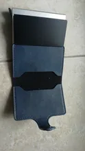 Porta tarjetas Rfid antimagnéticas para hombre y mujer, billetera inteligente de cuero PU, monedero Vintage corto, Mini BOLSA PARA dinero, novedad de 2021