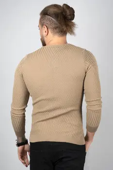 DeepSEA Mink Large Lapel Slim Fit Thin Knitwear-Sweater 2001887 
DeepSEA Mink Large Lapel Slim Fit Thin Knitwear-Sweater 2001887