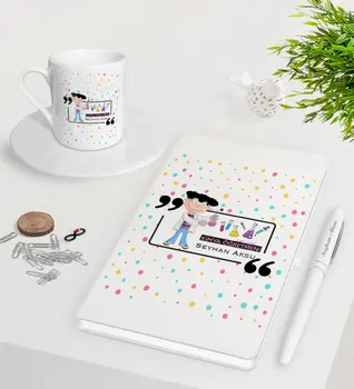 Personalized Chemistry Teacher White Notebook Pen Turkish coffee Cup Seti-2
Personalized Chemistry Teacher White Notebook Pen Turkish coffee Cup Seti-2