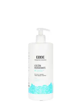 Ebbe moisturizing lotion 750 ml hydrates and cares for dry and sensitive skin.
Ebbe moisturizing lotion 750 ml hydrates and cares for dry and sensitive skin.