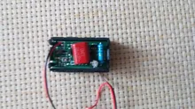 Voltímetro Digital LED CA 30-500V, 0,56 , medidor de voltaje, herramienta de instrumentos de voltios, 2 cables, pantalla roja, verde, azul, 110V, 220V, bricolaje, 0,56 pulgadas