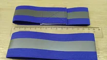 Bandas reflectantes elásticas para brazo, pierna y correas de tobillo, reflectantes de seguridad, cintas de correa para correr por la noche, caminar y ciclismo