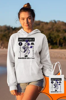 Angemiel Wear Unstoppable Darkness White Women 'S Hooded Sweatshirt Bags Kombin
Angemiel Wear Unstoppable Darkness White Women 'S Hooded Sweatshirt Bags Kombin