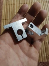 Bloques laterales de rodamiento lineal para impresora 3D, soportes de mesa XYZ CNC, SK8, SK10, SK12, SK16, SK20, SK25, SH8A, 8mm, 1 unidad
