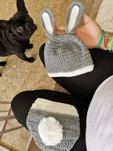 Accesorios de fotografía recién nacido gorro para niñas y niños, gorro de punto de ganchillo, disfraz, ropa para recién nacido, accesorios para bebés