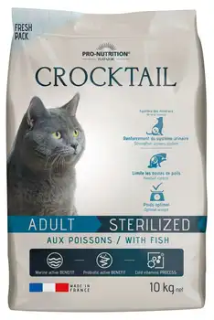 FLATAZOR CROCKTAIL ADULT STERILIZED FISH 10 KG. 
FLATAZOR CROCKTAIL ADULT STERILIZED FISH 10 KG.