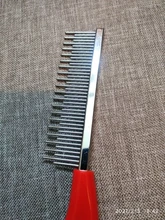 Recortador de pelo para mascotas, cepillo de acero inoxidable para aseo de cachorros y perros, herramienta de limpieza