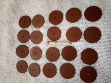 Juego de hojas de sierra de diamante, 32 Uds., Mini hoja de sierra Circular HSS para herramientas rotativas Dremel, discos de corte de resina para ruedas