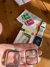 Protector de pantalla completa para Apple watch, carcasa dura mate para Apple watch 6/SE/5/4/3/360, película de vidrio templado para iwatch 2/1, 4/5