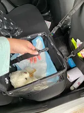 Portador de Mascota para coche, bolsa de viaje para asiento de perro y gato, impermeable, plegable, bolso para cachorro, alfombrilla, cubierta, canasta de Seguridad, 1 Uds.