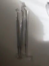 Herramienta de doble gancho para explorador Dental, herramienta para dentista, herramienta Dental de acero inoxidable, limpieza Dental, explorador higiene, gancho de sonda