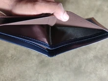 Cartera de piel sintética para hombre, billetera corta de cuero Retro, Horizontal, multitarjeta, de lujo, monedero de Color puro a la moda