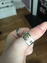 DreamySky-anillos con cara sonriente para mujer y hombre, joyería con dijes, estilo Punk Vintage, bohemio, nudillo antiguo, regalo de fiesta