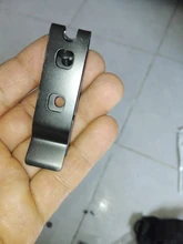 1 pieza K funda Clip Kydex cintura Clips cortador K funda Clip trasero cintura Clip funda accesorios K funda llevar Clip trasero