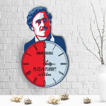 Personalized Escobar Design Wooden Wall Clock-2
Personalized Escobar Design Wooden Wall Clock-2