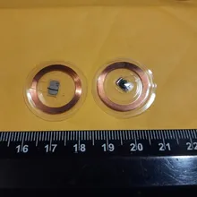 Bobina de cobre transparente de 125KHz, tarjeta mando a distancia RFID de proximidad EM4305, etiqueta de Control de acceso, accesorios, 1 Uds.