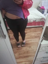 Pantalones de lápiz de cintura alta XL-5XL de talla grande para mujer, pantalones largos de piel sintética de PU, pantalones ajustados elásticos sexis informales