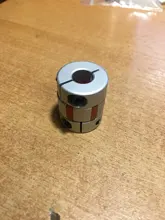 Acoplador de tres mandíbulas D20L25, eje flexible de aluminio D20 L25, conector de motor de acoplamiento BW, almohadilla de goma sólida 6/6,35/8/10 /mm