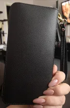 Billeteras para mujer 2020 largos creativos titular de la tarjeta femenina PU monedero de lujo monedero chicas moda sobre borla dinero bolso de cuero