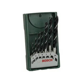 BOSCH-Mini X-Line with 7 wood drill bits 
BOSCH-Mini X-Line with 7 wood drill bits